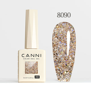 Buy 8090 Glitter Nail Gel 9ml - Dawn Crystal Flash Series