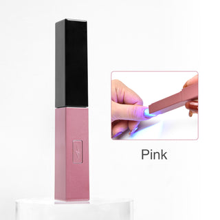 Buy pink HandHeld Mini Nail UV Lamp