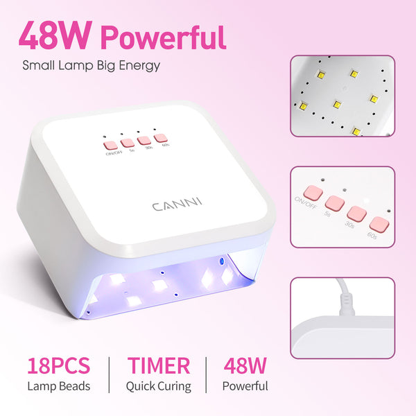 Lampe à ongles à séchage rapide 48 W Max