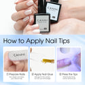 Pegamento para puntas de uñas HEMA FREE 9 ml