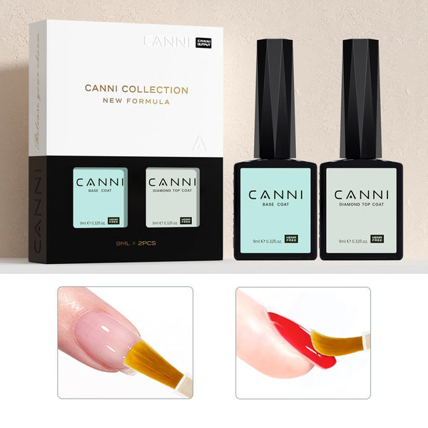 9ml Bese and Top Coat 2pcs Set - Hema Free