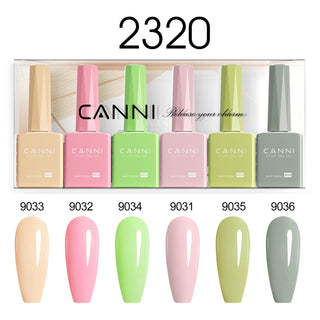 Buy 2320 9ml Hema Free Nail Gel 6 Colors Set