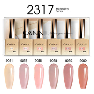 Buy 2317 9ml Hema Free Nail Gel 6 Colors Set