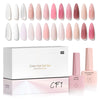 CF1 - Kit de 30 piezas de base de goma y gel constructor rápido
