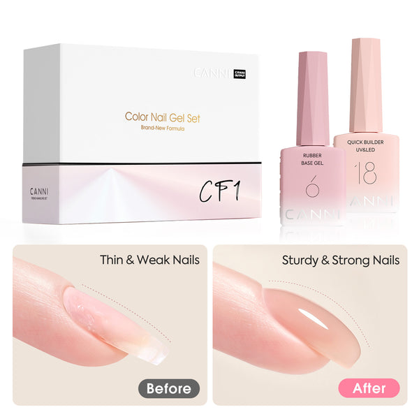 CF1 - 30pcs Rubber Base and Quick Builder Gel Kit