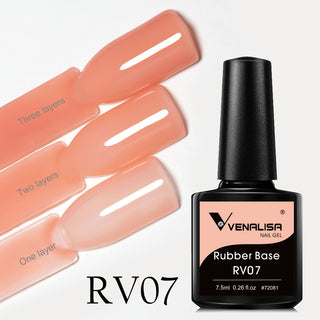 Buy rv07 Venalisa 7.5ml Colorful Rubber Base Coat Gel