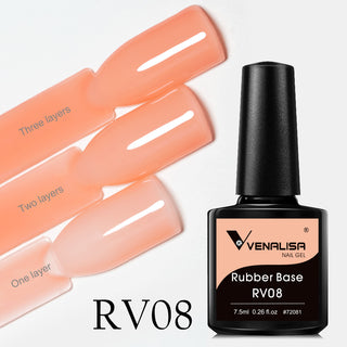 Buy rv08 Venalisa 7.5ml Colorful Rubber Base Coat Gel