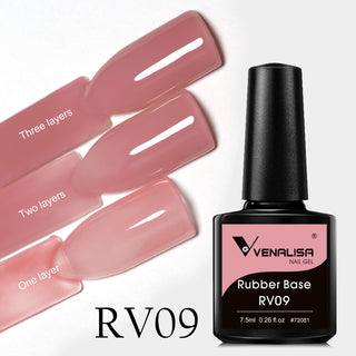 Buy rv09 Venalisa 7.5ml Colorful Rubber Base Coat Gel