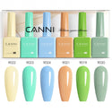 Aqua Lagoon Delight Kit - 9ml Hema Free Nail Gel 6 Colors Set-2318