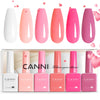 Blush Bliss Bouquet Kit - 9ml Nail Gel 6 Colors Set-2311