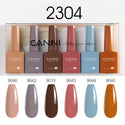 Boho Chic Palette Kit - 9ml Hema Free Nail Gel 6 Colors Set-2304