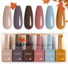 Boho Chic Palette Kit - 9ml Nail Gel 6 Colors Set-2304