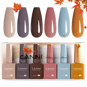 Boho Chic Palette Kit - 9ml Nail Gel 6 Colors Set-2304