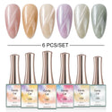 Candy Cat Eye - 6 Colors Gel Polish Set