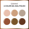 Caramel Cascade Kit - 9ml Nail Gel 6 Colors Set-2310