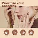 Caramel Cascade Kit - 9ml Hema Free Nail Gel 6 Colors Set-2310