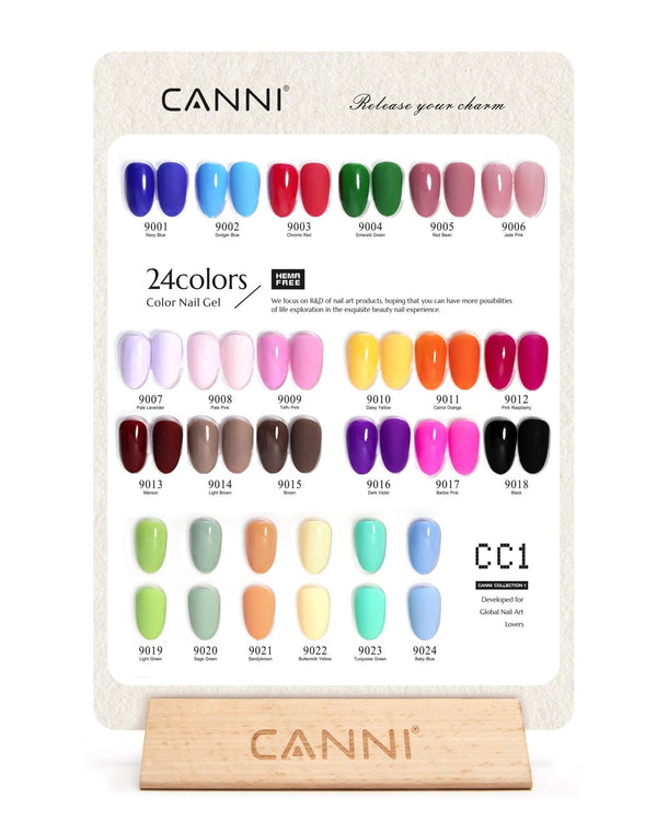 CC1 - HEMA FREE 30pcs Gel Polish Kit
