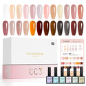 CC3 - HEMA FREE 30pcs Gel Polish Kit - Translucent Color