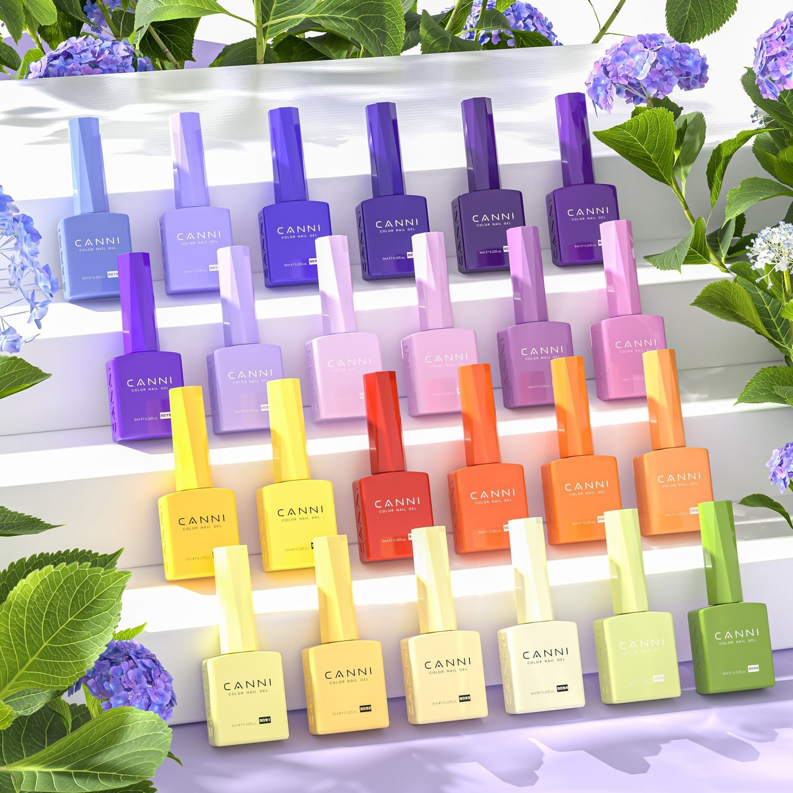 Purple and Yellow Gel Colors – TPO & HEMA-Free Gel Polish