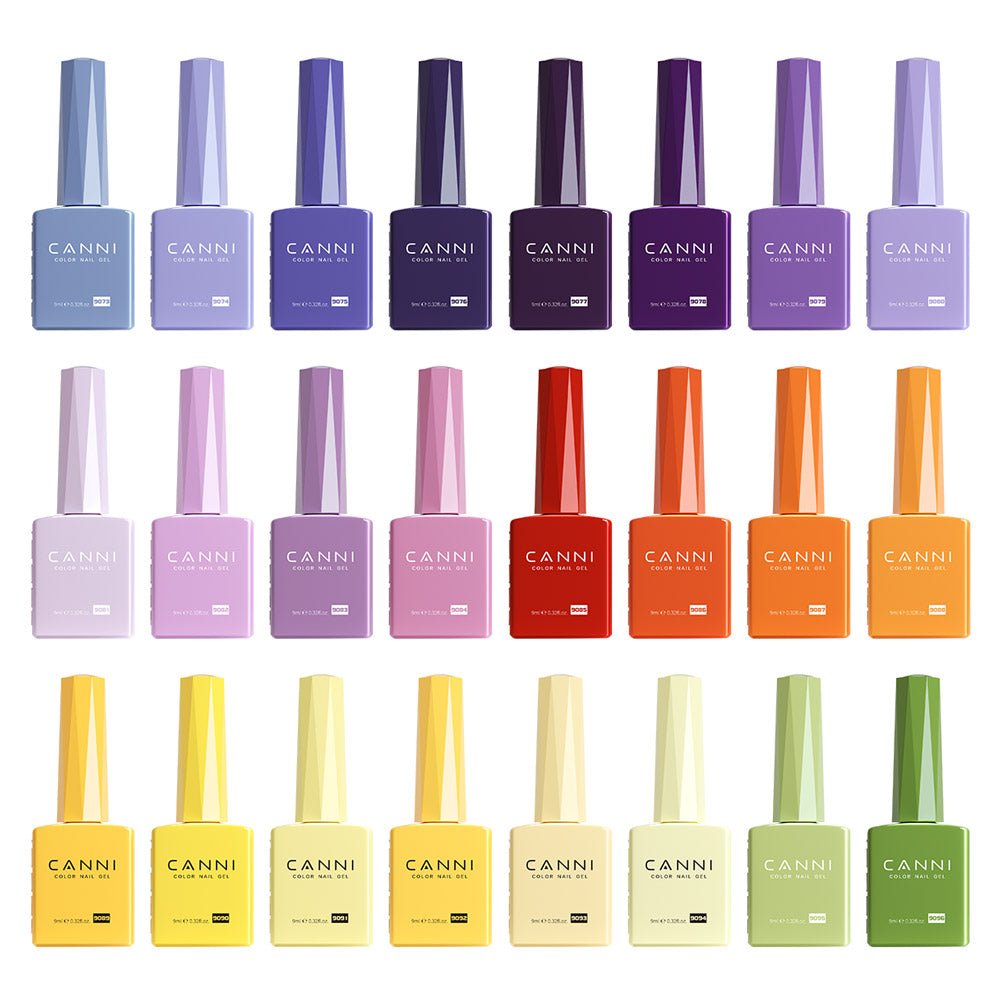 Purple and Yellow Gel Colors – TPO & HEMA-Free Gel Polish