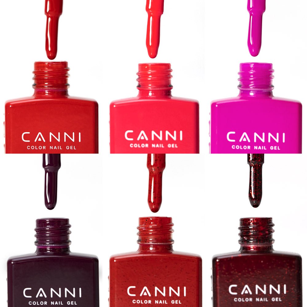 Red Gel Colors – TPO & HEMA-Free Gel Polish Collection (30pcs