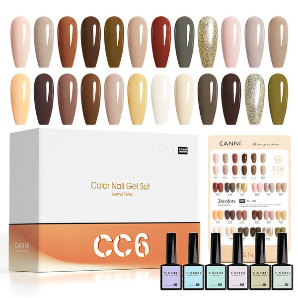 CC6 - HEMA FREE 30pcs Gel Polish Kit
