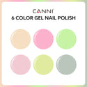 Cherry Blossom Meadows Kit - 9ml Hema Free Nail Gel 6 Colors Set-2320