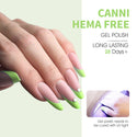Cherry Blossom Meadows Kit - 9ml Hema Free Nail Gel 6 Colors Set-2320
