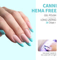 Chic Monochrome Kit - 9ml Hema Free Nail Gel 6 Colors Set-2303