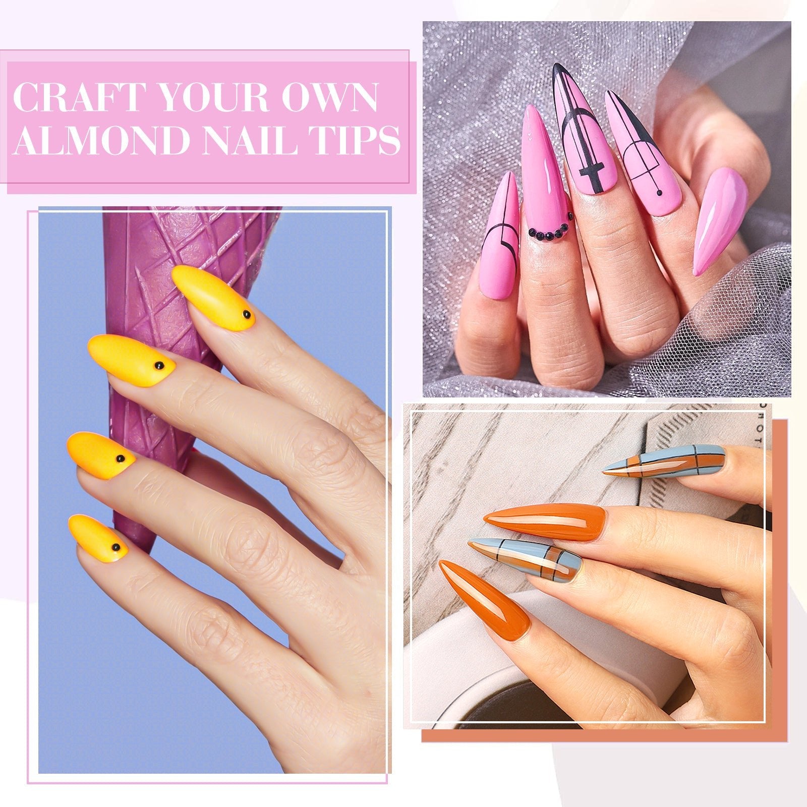Chic Monochrome Kit - 9ml Nail Gel 6 Colors Set-2303 – CANNI Official