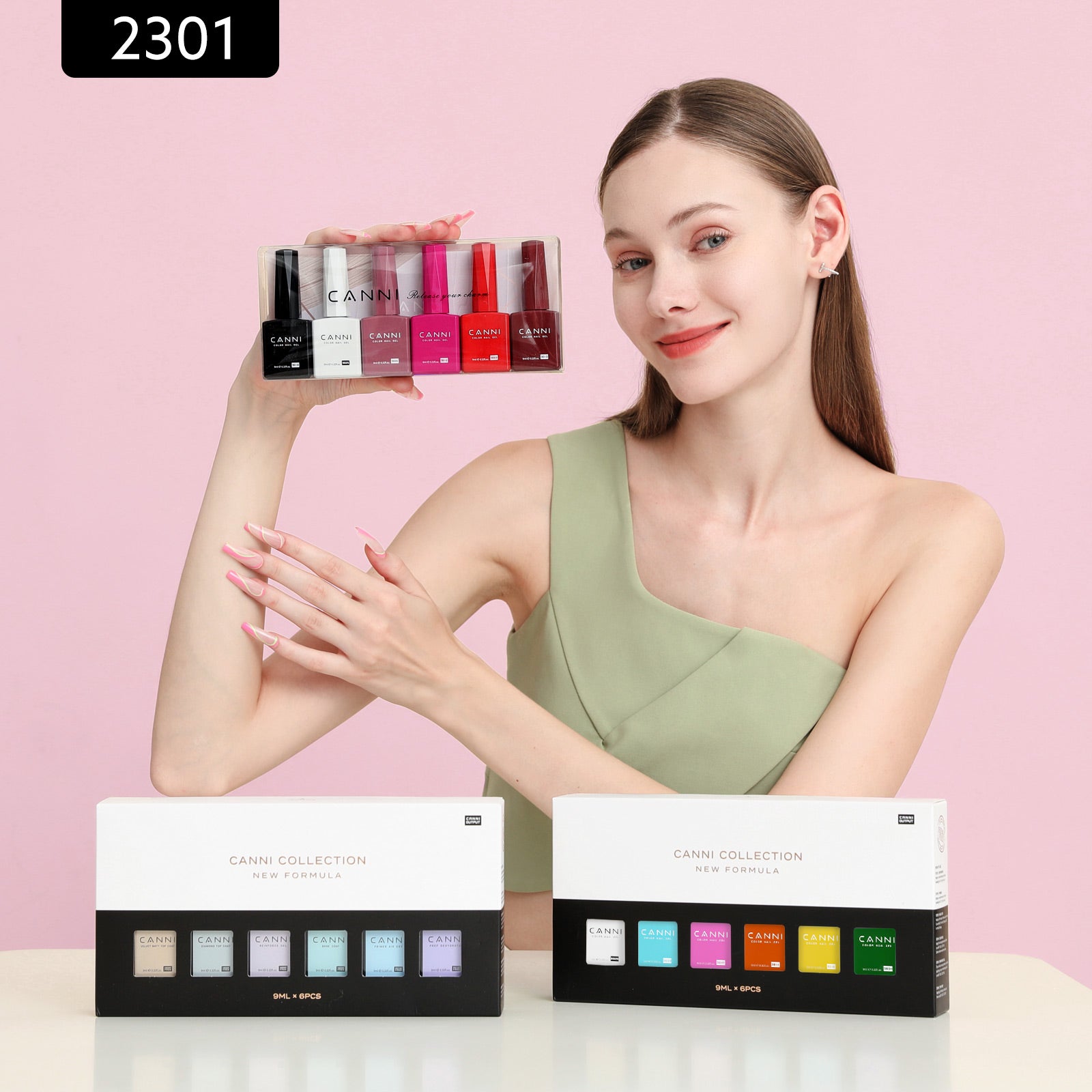 Classic trio Kit - 9ml Nail Gel 6 Colors Set-2301 – CANNI Official