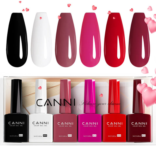 Classic trio Kit - 9ml Nail Gel 6 Colors Set-2301