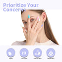Colorful Kaleidoscope Kit - 9ml Hema Free Nail Gel 6 Colors Set-2305