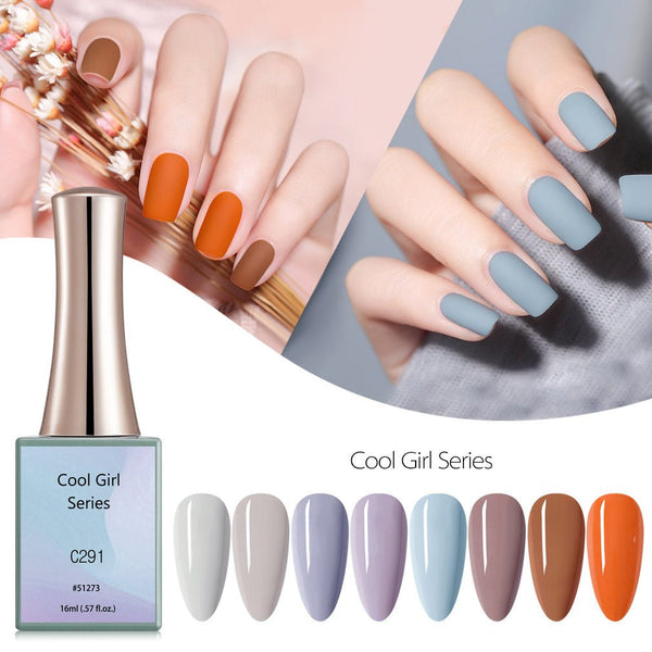 Cool Girl - 8 Colors Gel Polish Set