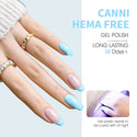 Cotton Candy Kit - 9ml Hema Free Nail Gel 6 Colors Set-2319