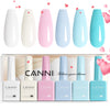 Cotton Candy Kit - 9ml Nail Gel 6 Colors Set-2319