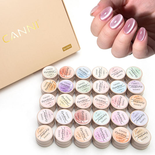 Crystal Galaxy Cat Eye Gel 30 Colors Set