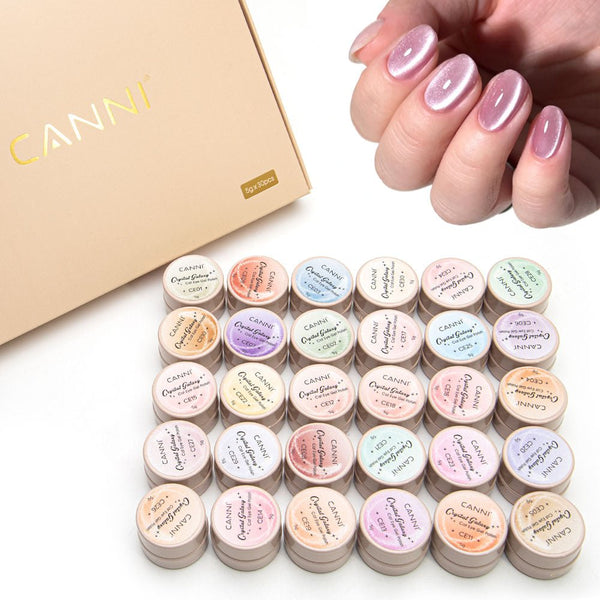 Crystal Galaxy Cat Eye Gel 30 Colors Set