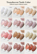HEMA FREE Color Nail Gel 9ml - CC3 Translucent Color