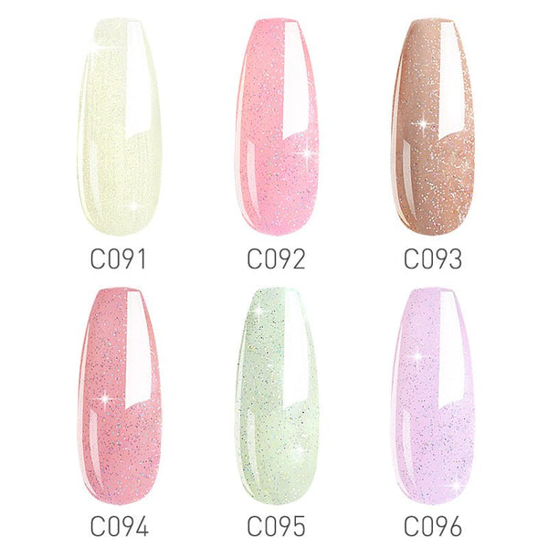Highlights - 6 Colors Gel Polish Set