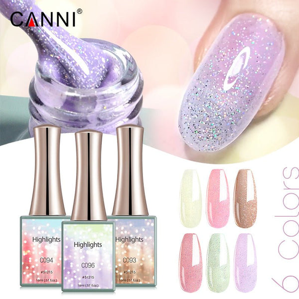 Highlights - 6 Colors Gel Polish Set