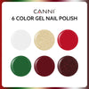 Holiday Jubilee Kit - 9ml Nail Gel 6 Colors Set-2315