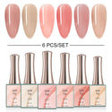 Jade Fat - 6 Colors Gel Polish Set
