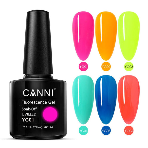 Luminous Neon - 6 Colors Gel Polish Set