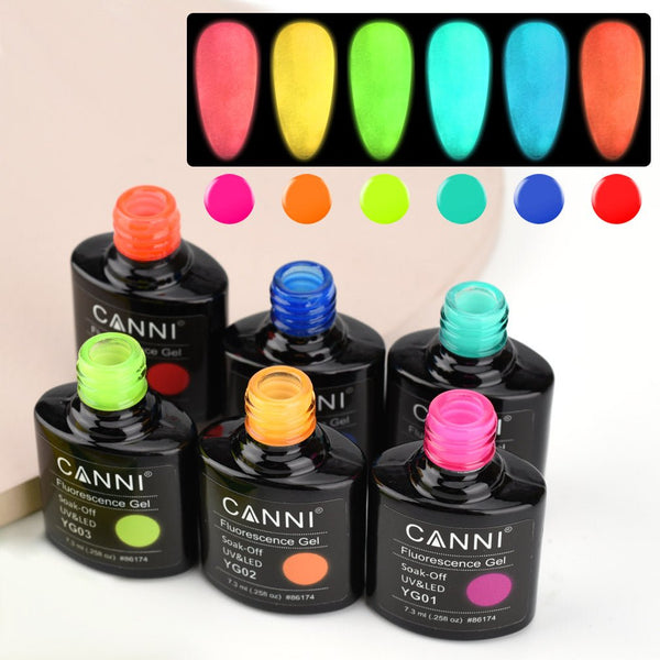 Luminous Neon - 6 Colors Gel Polish Set