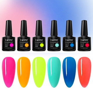 Luminous Neon - 6 Colors Gel Polish Set