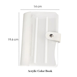 Buy white-s Nail Colors Display Storage Book