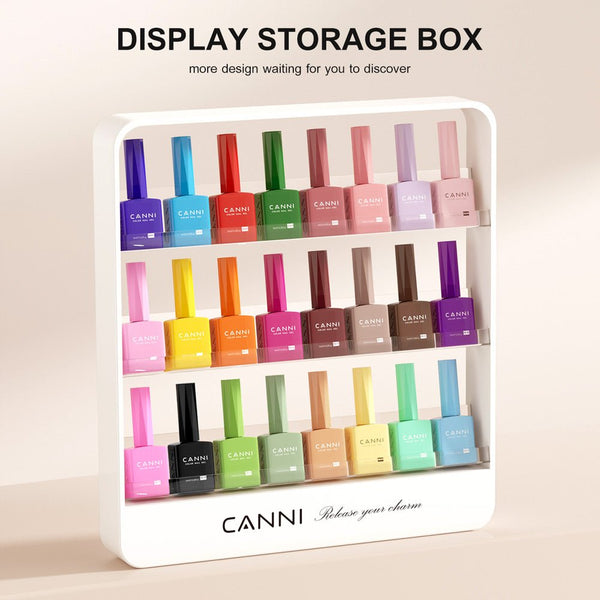 Nail Gel Display Storage Box (without the gel)