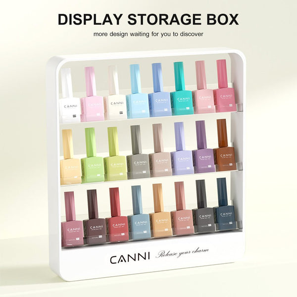 Nail Gel Display Storage Box (without the gel)