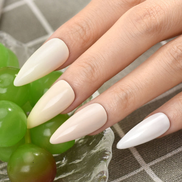 Nude White - 6 Colors Gel Polish Set